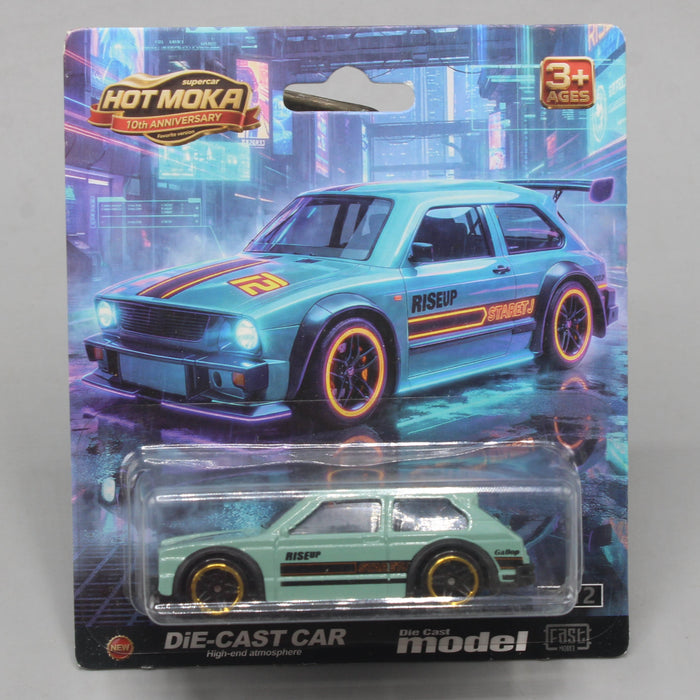 Diecast Hot Moka Toyota Starlet KP61 Car