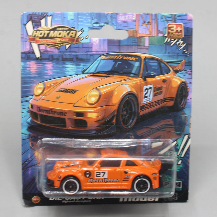 Diecast Hot Moka Porsche Car