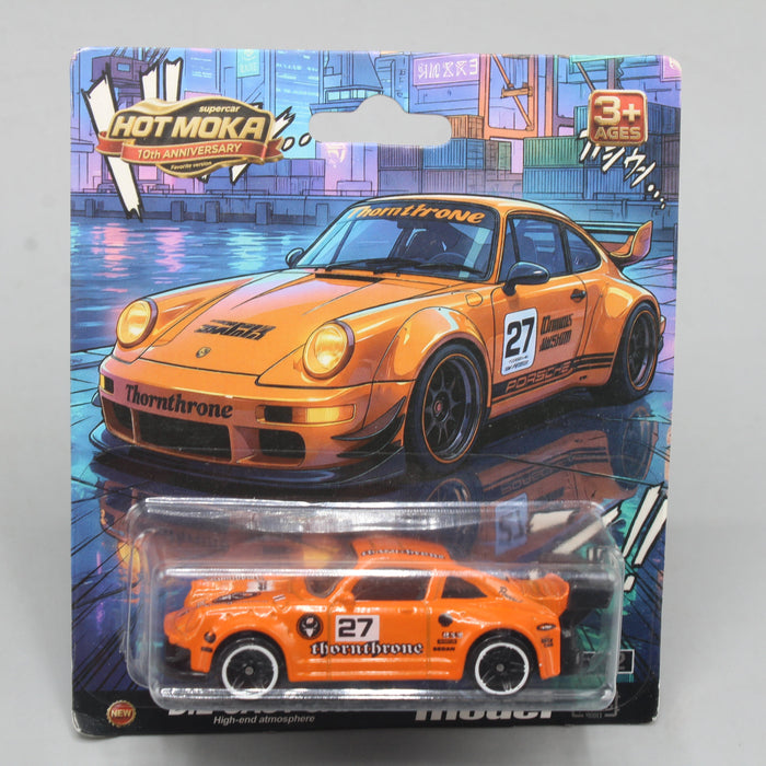 Diecast Hot Moka Porsche Car