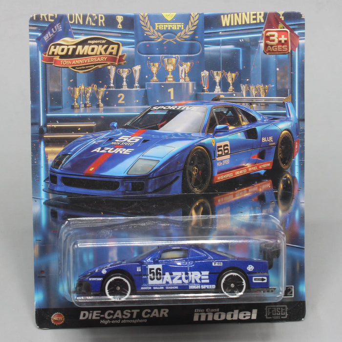 Diecast Hot Moka Ferrari F40 Car