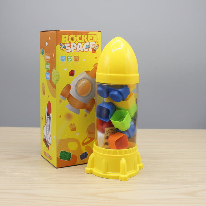 Space Rocket Building Blocks