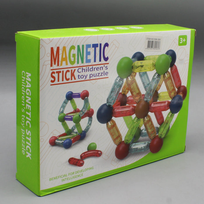 Magnetic Sticks Puzzle Pack of 36 Pieces