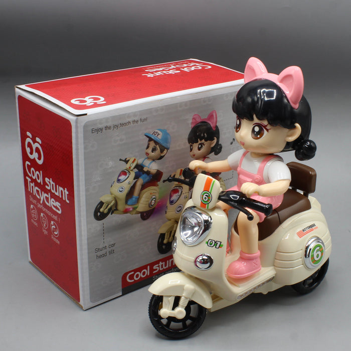 Cool Stunt Tricycle with Light & Sound