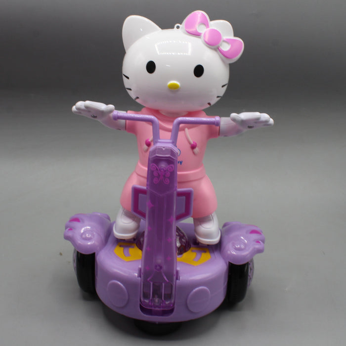 Electric Hello Kitty Scooter with Light & Sound