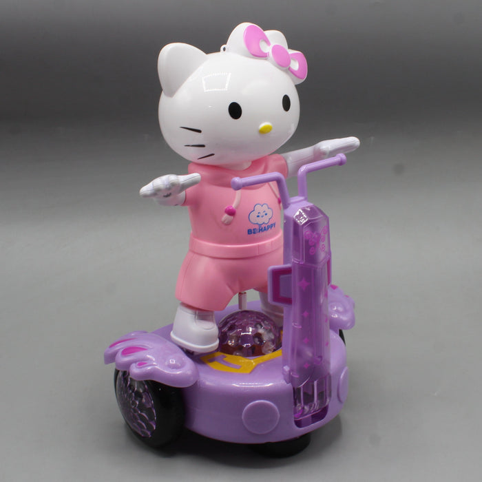 Electric Hello Kitty Scooter with Light & Sound