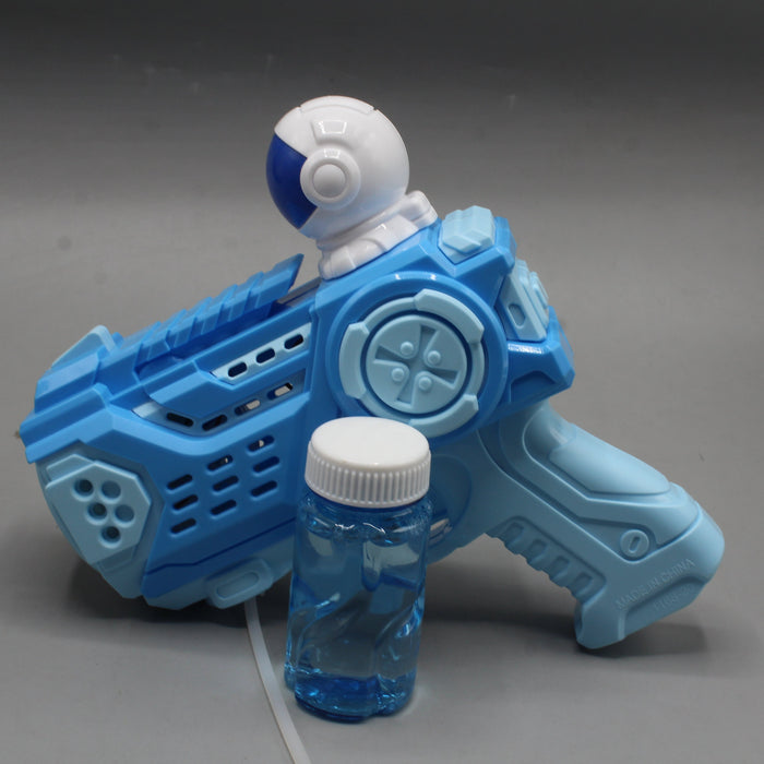 Space Cartoon Electric Bubble Gun