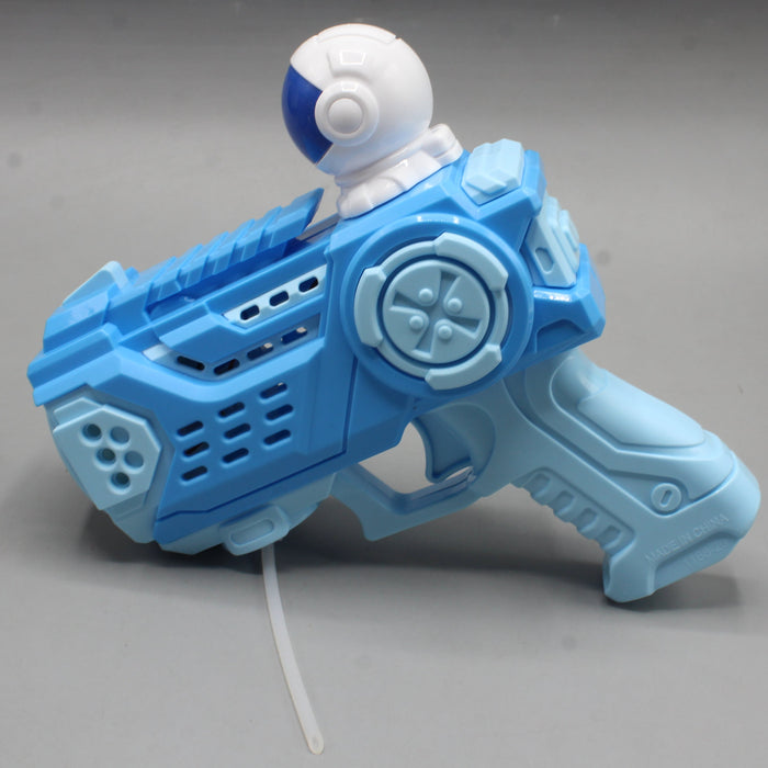 Space Cartoon Electric Bubble Gun