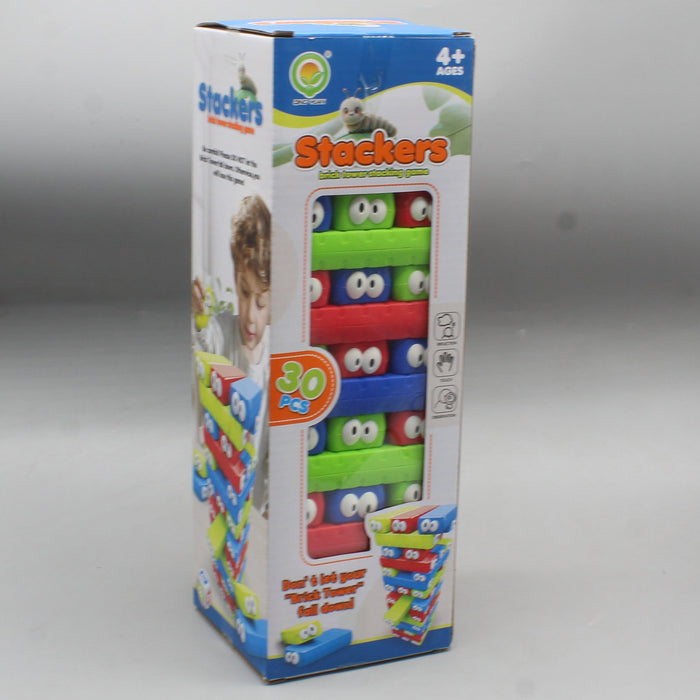 Brick Tower Stacking Stackers Game