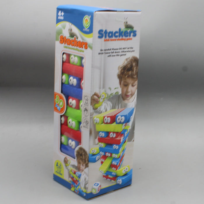 Brick Tower Stacking Stackers Game