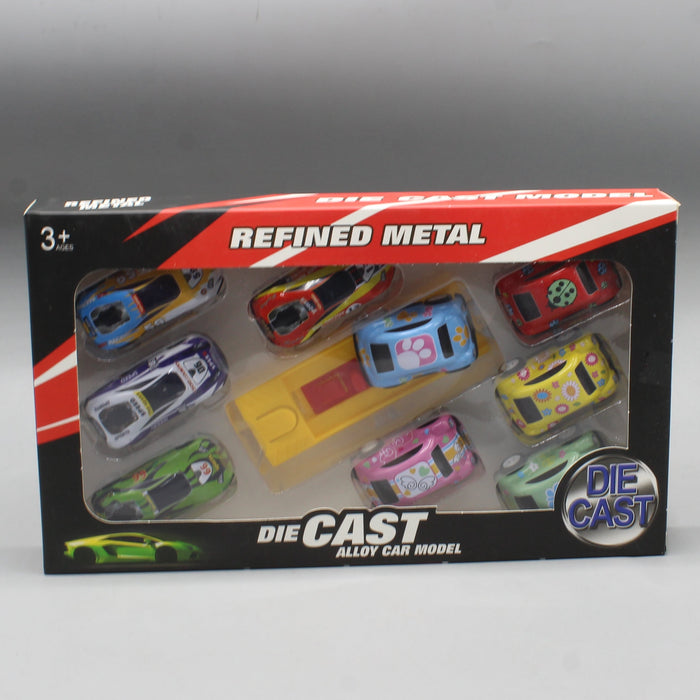 Mini Diecast Car Pack of 9