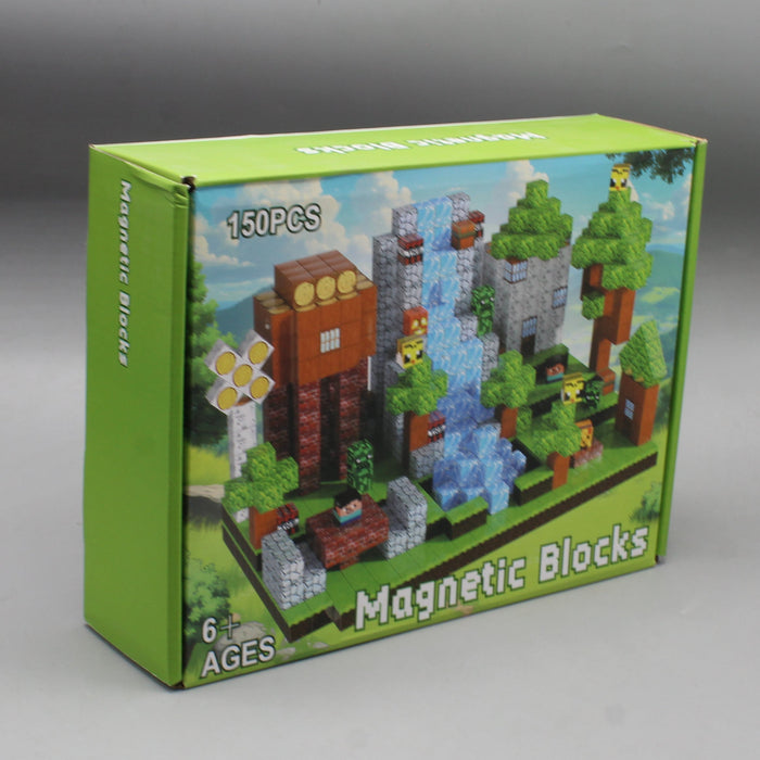 Build Magnetic Cube Blocks 105 Pieces