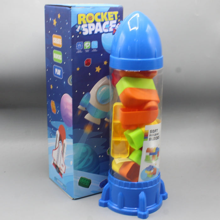 Space Rocket Building Blocks 16 Pieces