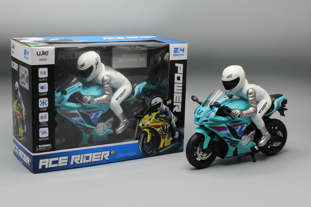 RC Stunt Rider Motor Cycle