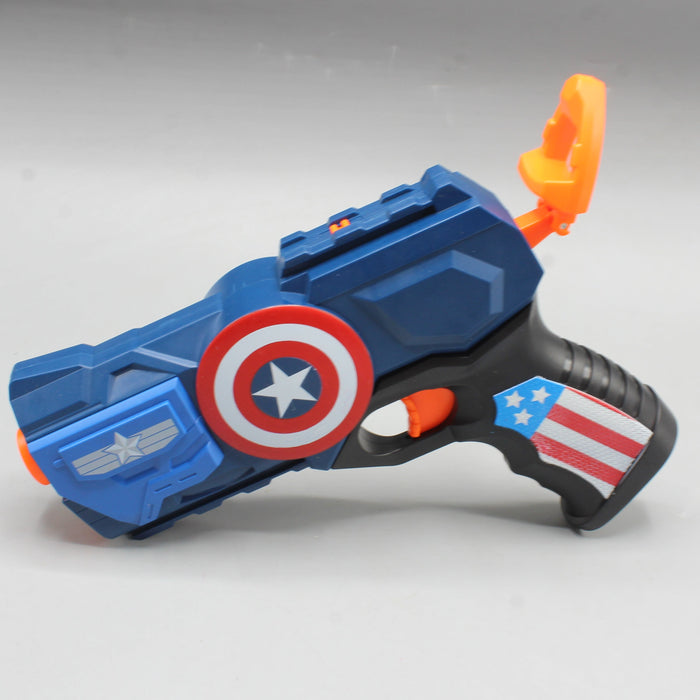 Captain America Gun with Soft Bullets