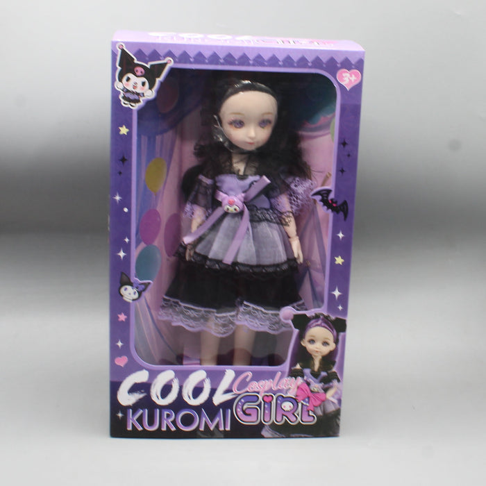 Kuromi Theme Cool Stylish Doll