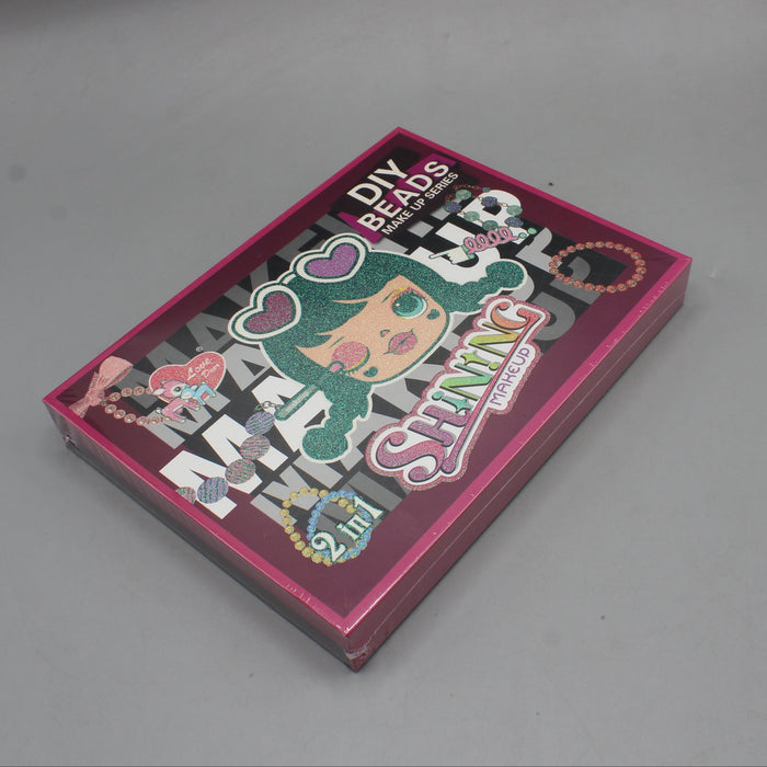 2 in 1 DIY Shining Beads & Make up Set