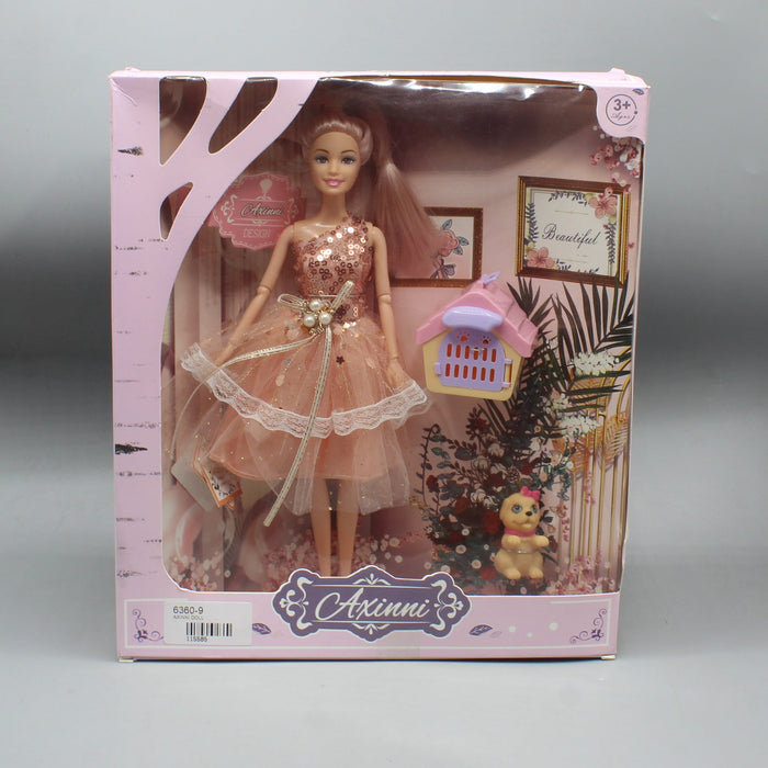 Axinni Stylish Doll with Accessories