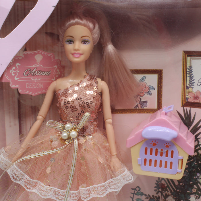Axinni Stylish Doll with Accessories