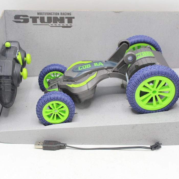 Rechargeable RC Multifunctional Racing Stunt Car With Lights
