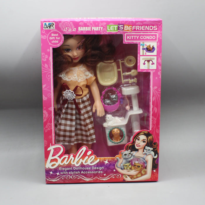 Kitty Condo Doll with Stylish Accessories