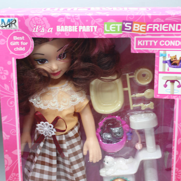 Kitty Condo Doll with Stylish Accessories