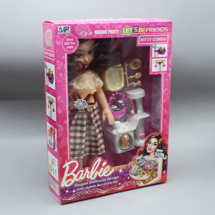 Kitty Condo Doll with Stylish Accessories