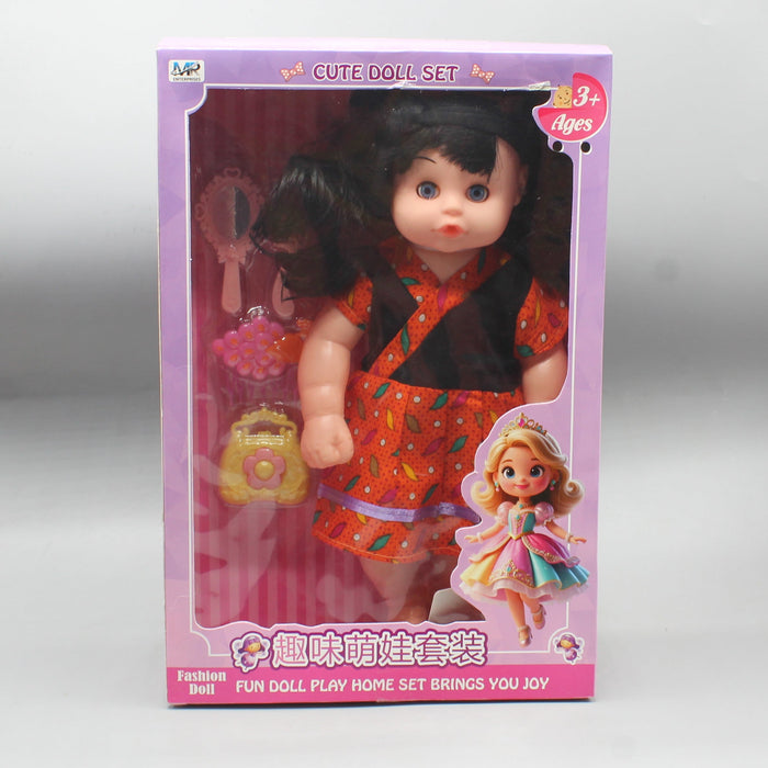 Cute Doll Set with Accessories