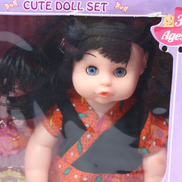 Cute Doll Set with Accessories