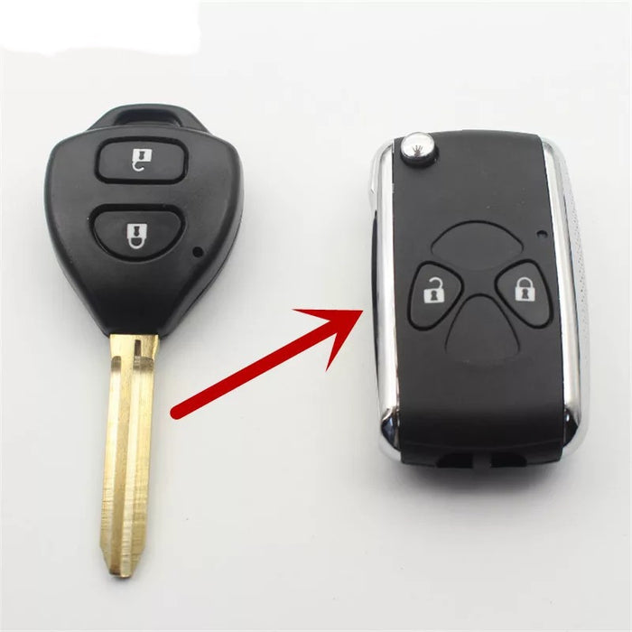 Modified Remote Key Shell Toyota