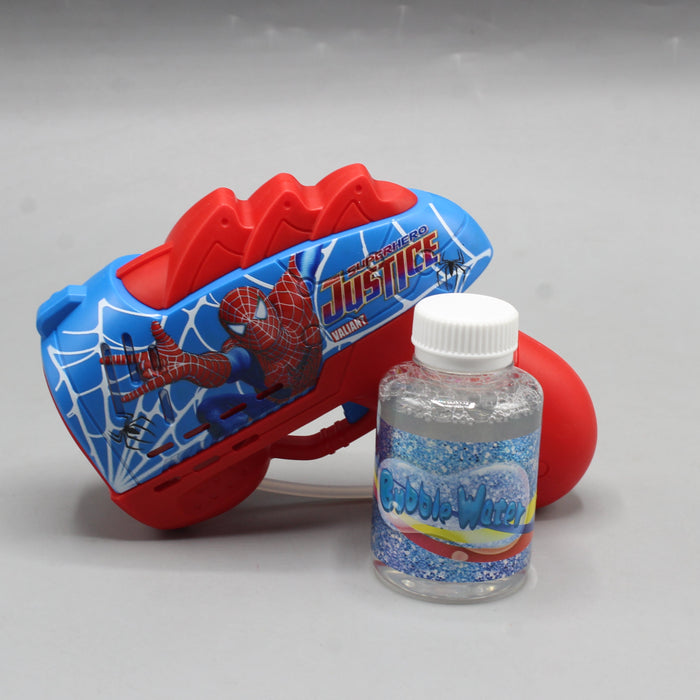 Spider-Man Theme Bubble Gun