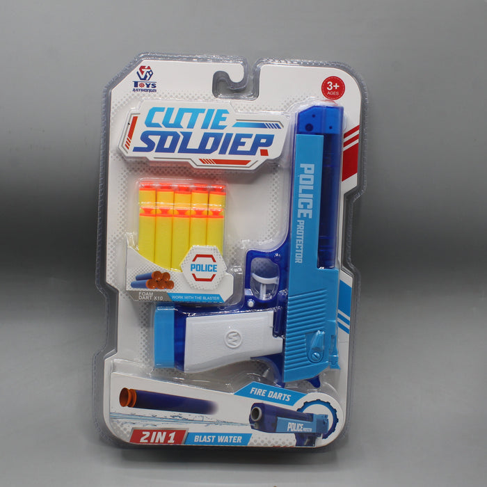 2-in-1 Police Protector Gun