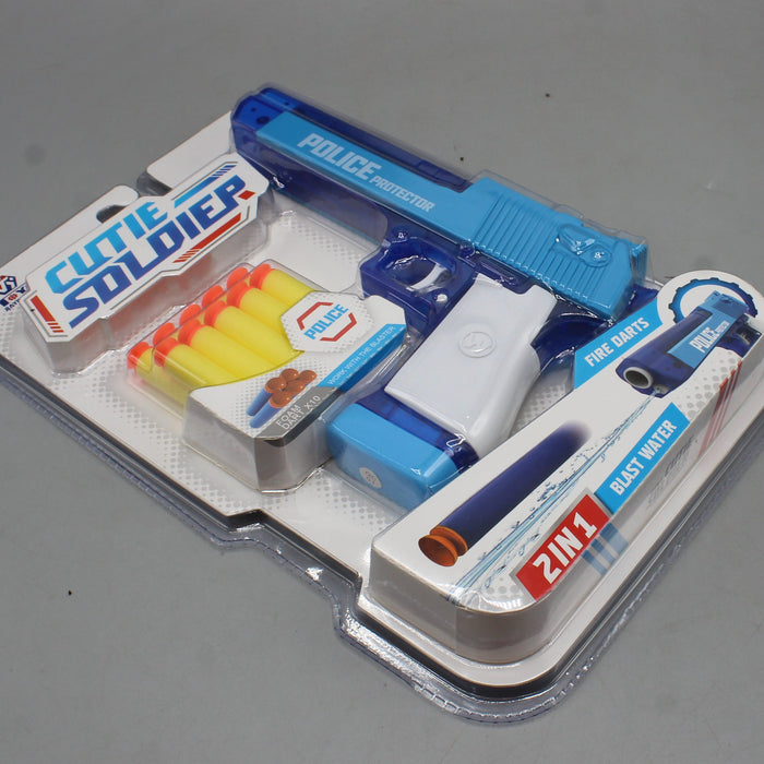 2-in-1 Police Protector Gun