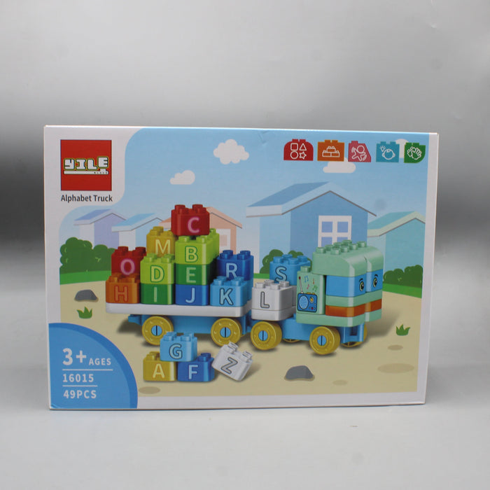 Town Alphabet Building Blocks