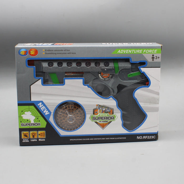 Superior Gun with Circumrotate Bullet Design