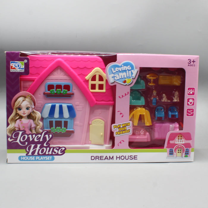 Dreamy Doll House with Accessories