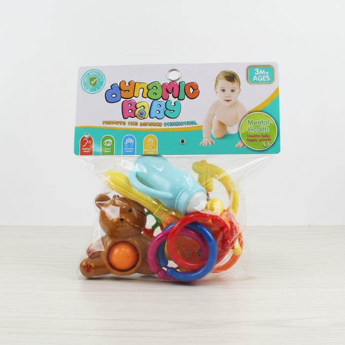 Dynamic Baby Rattles Pack of 5