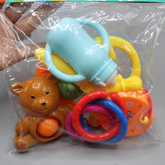 Dynamic Baby Rattles Pack of 5