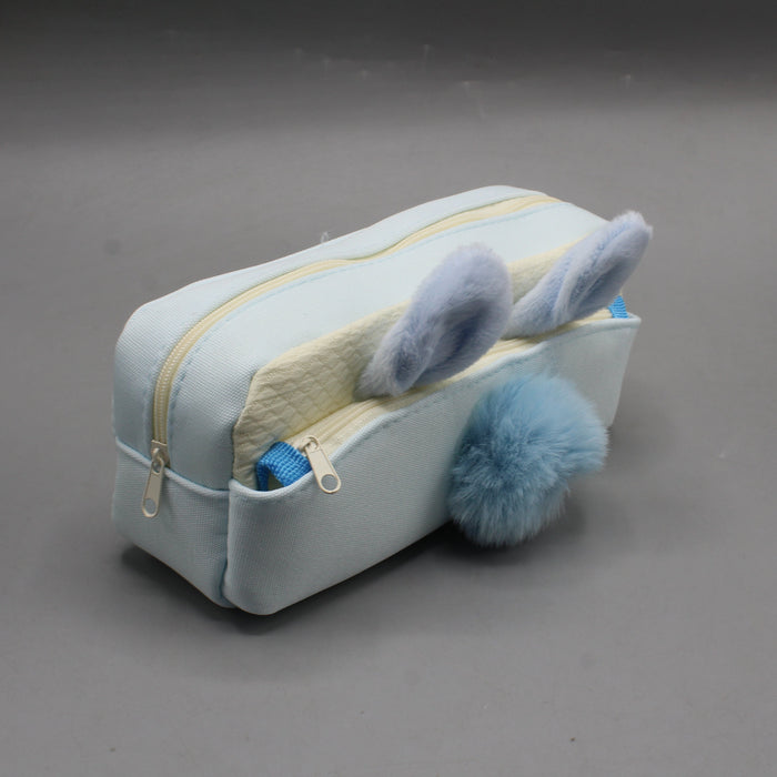 Bunny Rabbit Design Geometry Pouch