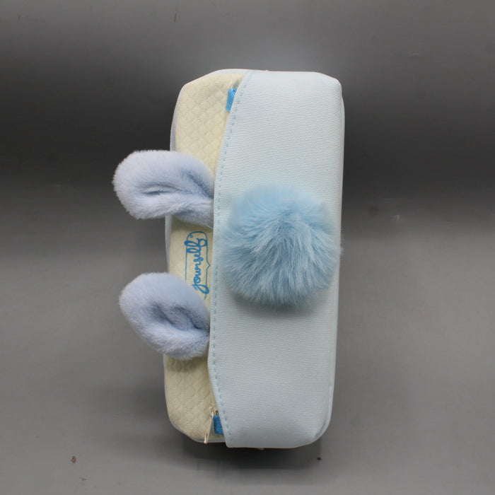 Bunny Rabbit Design Geometry Pouch