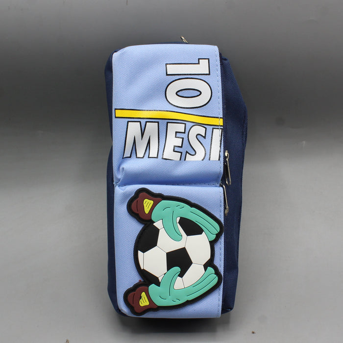 Footballer Messi Theme Geometry Pouch