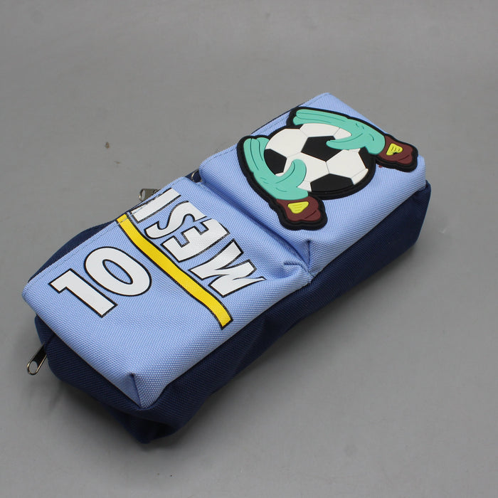 Footballer Messi Theme Geometry Pouch