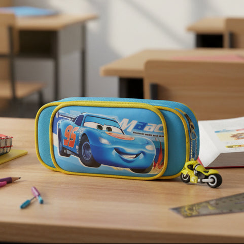 McQueen Car Design Geometry Pouch