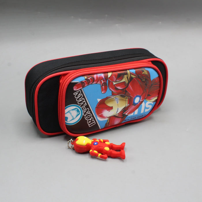 Iron-Man Key-Chain Pencil Pouch