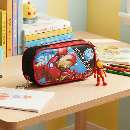 Iron-Man Key-Chain Pencil Pouch