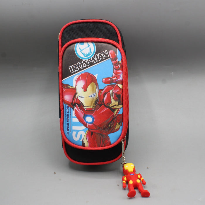 Iron-Man Key-Chain Pencil Pouch