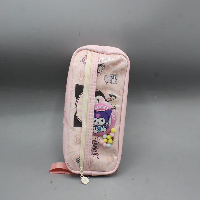 Cute Kuromi Theme Geometry Pouch