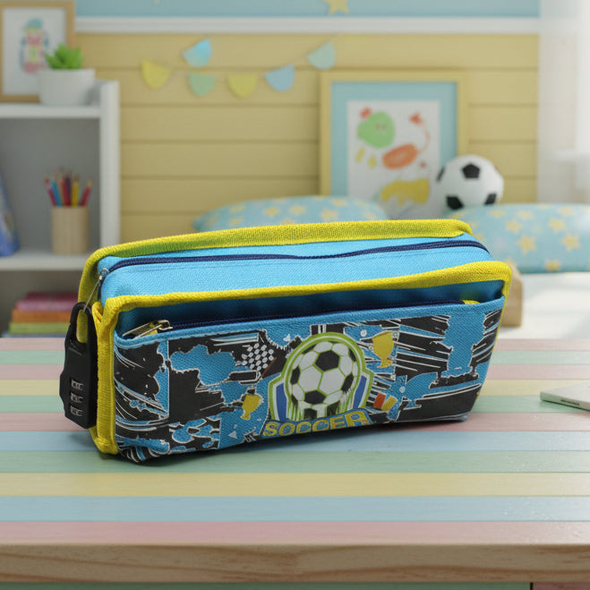 Soccer Design Pencil Pouch