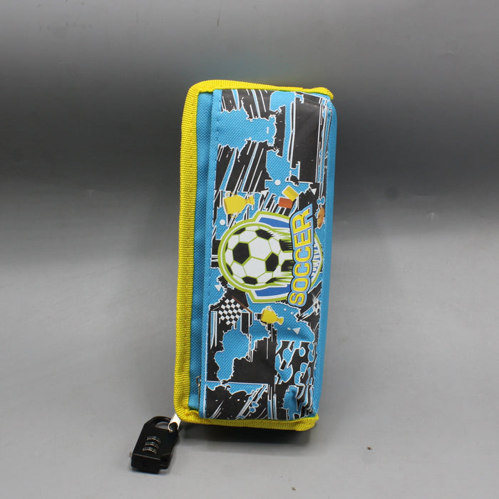 Soccer Design Pencil Pouch