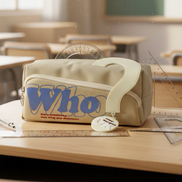 Question Mark Theme Pencil Pouch