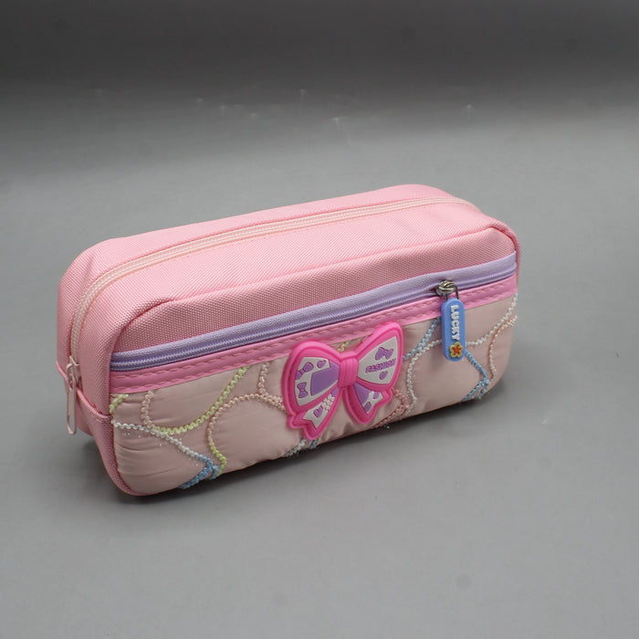Fashion Bow Geometry Pouch